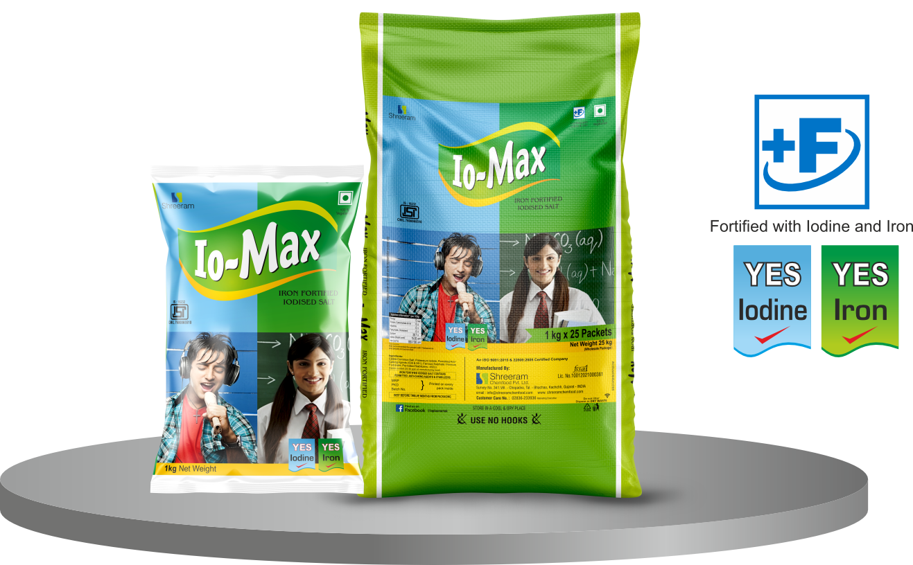 Io-Max Iron Fortified Salt