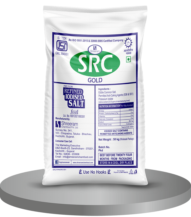 SRC Gold Refined Iodised Salt